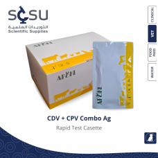 CDV Ag + CPV Ag - Canine CDV + CPV Antigen Combo Rapid Test - Secretions + Feces / Vomit - APOKI - 10T