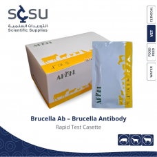 اختبار سريع لأجسام مضادة للبروسيلا في الأبقار والماعز والأغنام - دم كامل / المصل / البلازما - 10 اختبار